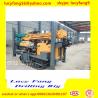 Track Mounted High Drilling Efficiency Water Well Drilling Rig with DTH hammer Drilling for sale