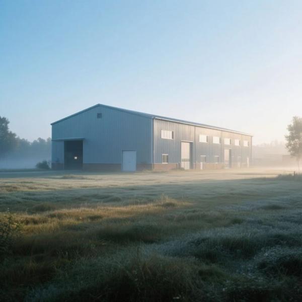 Buy Pre-engineered Steel Structure Warehouse Q355B Q235B Frame at wholesale prices