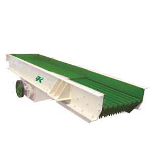 Industrial Electromechanical Vibrating Pan Feeder Mining Grizzly 37kw