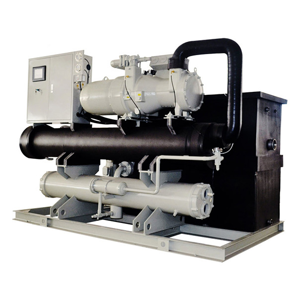 Buy Shell And Tube 50kw 60kw Water Cooled Water Chiller at wholesale prices