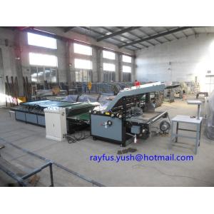 Semi Automatic Flute Laminator Machine / Sheet To Sheet Laminating Machine