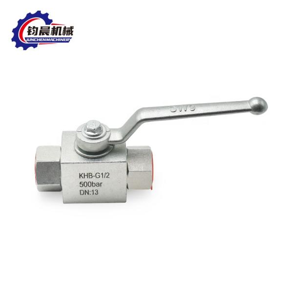 Zweiwege-Dreiwege-Hochdruck-Kugelhahn der Serie KHB-G1/2 for Normal Temperature Media