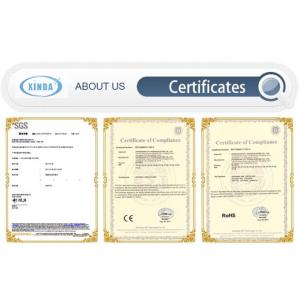 XINDA  PELOSI CO.,LIMITED Certifications