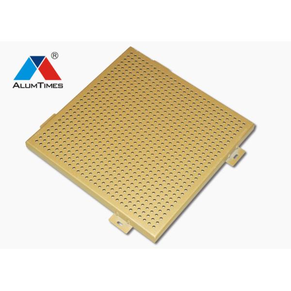 Buy Outdoor Fireproof Aluminium Perforated Panel Plate For Building Decoration​ at wholesale prices