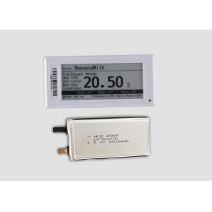 Quality 5500mAh CP783970 3V Prismatic Pouch Cell For ELabels for sale