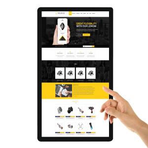 65 inch capacitive touchdigital signage wall mounted menu board