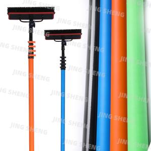 China 50ft  Anti-Spin Carbon Fiber Telescopic Window Cleaning Pole For high-rise window cleaning, solar panels on sale