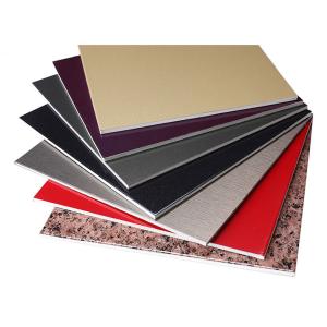 4mm Thickness PE Aluminum Composite Panels For Builldding Materials