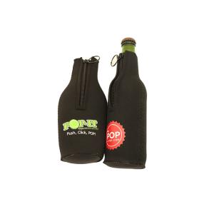 330ml Promotional Neoprene Bottle Holder Silk Screen / Sublimation Printing