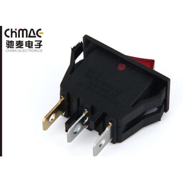 Buy Green Kcd5 Electrical Rocker Switches 16A Silver Contacts Brass Terminal at wholesale prices