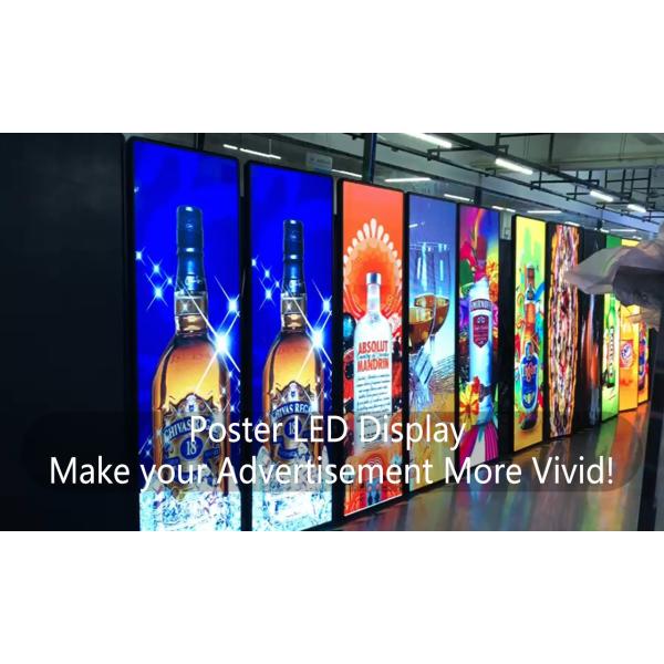 Aluminum Panel Advertisement LED Display with 1R1G1B Color Configuration