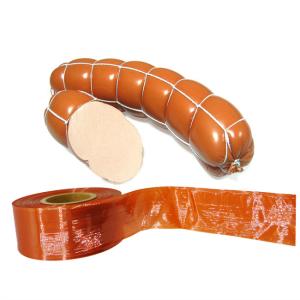 Moistureproof Customs Logo Flexography Printing Plastic Sausage Casing