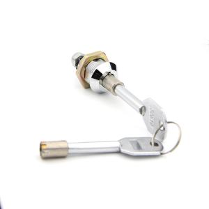 Quality D22mm * L14.2mm Tubular Key Cam Lock Customized  Key Type Cw 90 Degree for sale