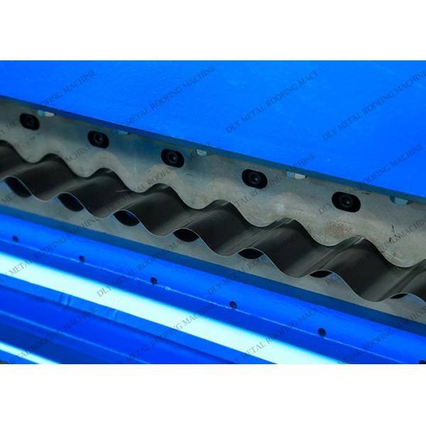Automatic Control System Corrugated Roofing Machine 6000mm Roof Tile Roll Former