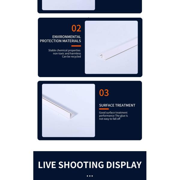 High Quality Plastic PVC L Angle Profile