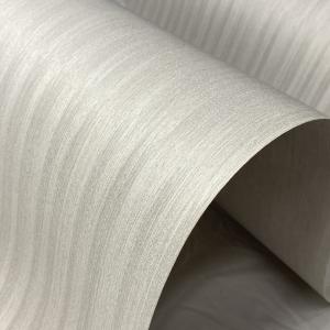 Sturdy Harmless Engineered Wood Veneer Grain Laminate Sheet Length 250cm