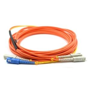 62.5/125 Fiber Optic Patch Cord with 3meter Length and Low Insertion Loss ≤ 0