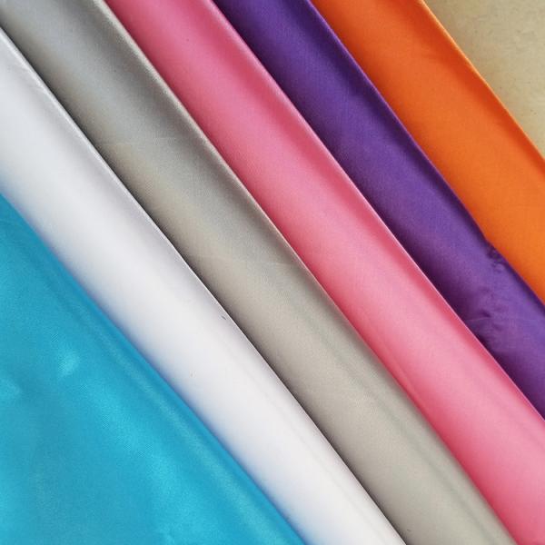 High- Shiny Polyester Spandex Fabric for Lady Clothing Stain Resistant 50D*75D Yarn Count