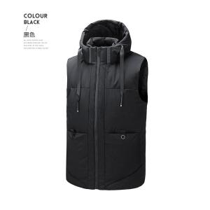 New arrival JC wind cotton padding vest coat men s warm vest jacket custom logo