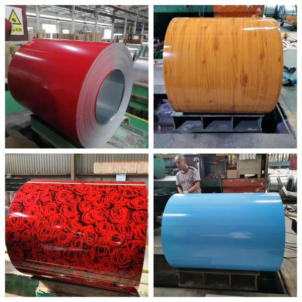 0.5mm Chocolate 010 color SMP colour PPGI Prepainted Galvanized Steel Coil Rolled Steel Sheet