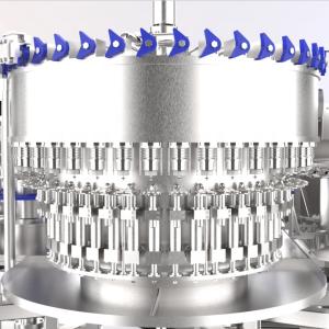 Drinkable Water Auto Liquid Filling Machine Easy Operate 2000BPH