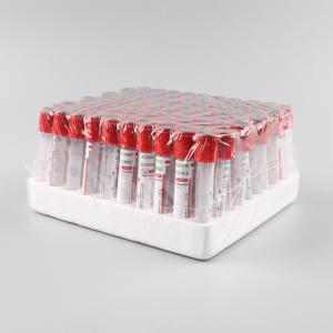 Red Top Vacuum Blood Collection Tube Micro Disposable Serum Clot Activator