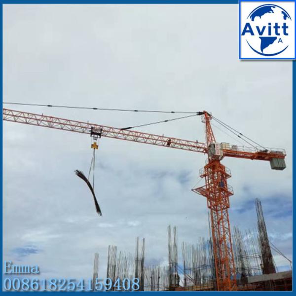 China QTZ160 65M Jib Tower Crane 10t Load Construction Projects Machinery on sale China QTZ160 65M Jib Tower Crane 10t Load Construction Projects Machinery on sale