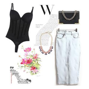 Adults Hexin Custom Shaper Back U Design Compression Shapewear With 5 Steel