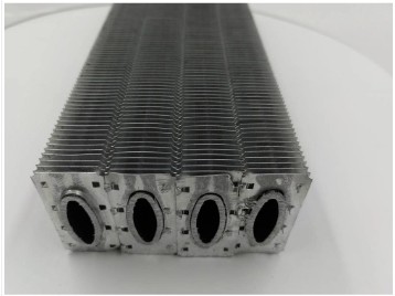 Buy DELLOK Aluminum 1100 Elliptical Nickel Based Brazed Spiral Finned Tube at wholesale prices