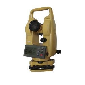 Green Mechanical Theodolite , 5 Degree Field Of View Electronic Theodolite