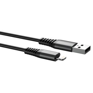 China 28AWG 3.6MM PVC 8ft Lightning Charging Cable 5V2.4A on sale