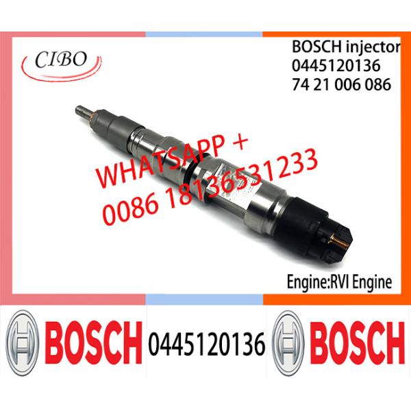 BOSCH 0445120136 7421006086 Neutral Fuel Injector Assembly 0445120136 7421006086