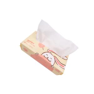 Biodegradable Material 18cm*20cm Disposable Facial Towel For Cleansing
