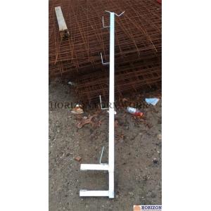 Professional Slab Formwork Systems Galvanized Adjustable Guardrail Post 1.0m