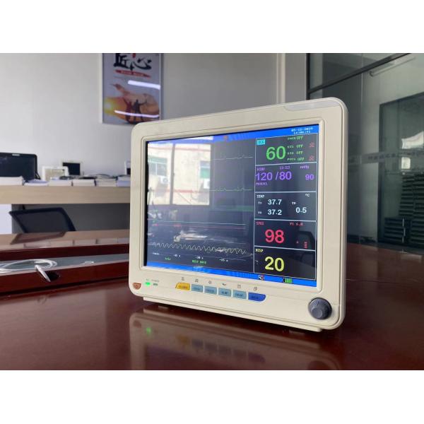 Portable Medical Monitoring Devices With 12.1 Inch TFT LCD Screen Vital Signs