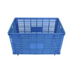 Plastic Stackable Nestable Crates OEM Eco Friendly Strong Loading Capacity