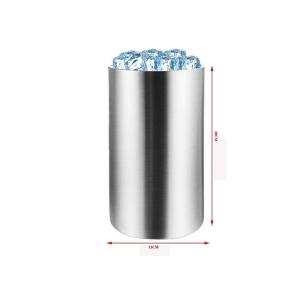 Cylinder Type Double Wall Ice Bucket / Double Wall Insulated Ice Bucket