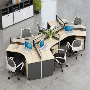 Commercial Office Cubicle Furniture Simple Wooden Desk with ISO9001/ISO14001