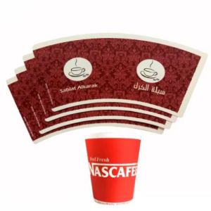 4oz/6.5oz/7oz/8oz/9oz/10oz/12oz/16oz/20pz/22oz Paper Cup Fan PE PLA Coated Paper