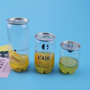 Food Grade 202# 500ml PET Plastic Smoothie Bottles