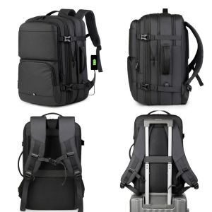 Lightweight Customizable Logo Laptop Backpack for Business Travel Charging