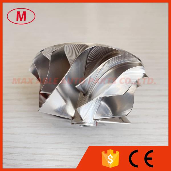 GT28 reverse 50.00/61.00mm 7+7 blades high performance turbocharger milling/aluminum 2618/billet compressor wheel