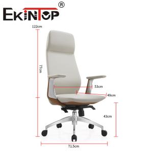 Custom Modern Leather Executive Ergonomic Office Chair Leather Club Chairs