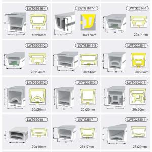 3- Flexible Waterproof Silicon Outdoor Led Flex Neon Tube Cover Rope Light Strip