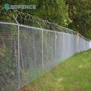 Drying Yard Chain Link Fence Windproof