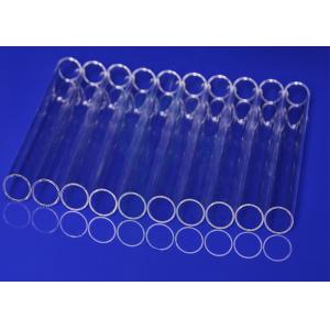 SIO2 Transparent Quartz Glass Tube Polished Fused Electrical Insulation