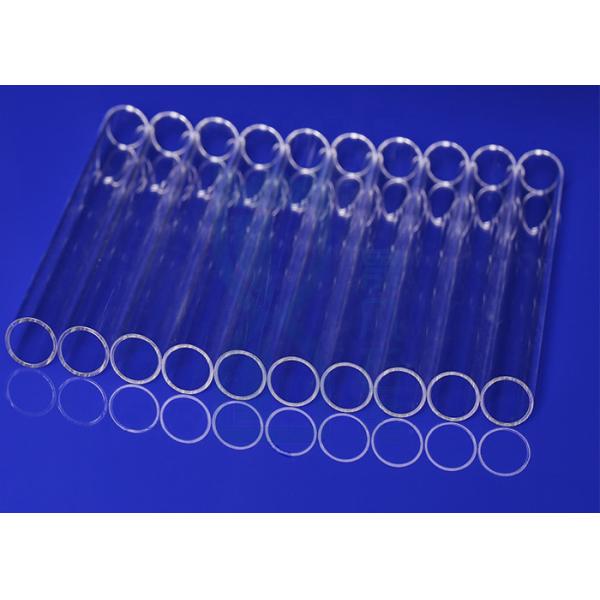 Buy SIO2 Transparent Polished Fused Quartz Glass Tube Electrical Insulation at wholesale prices