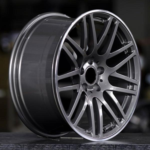 Mesh design gray paint 18 inch automobile rim forged alloy wheel 20 inch modified 5x112 5x120 5x114 3suppliers wheels