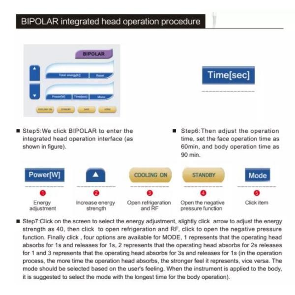 Body Thermolift Vacuum Slimming Machine 40.68mhz