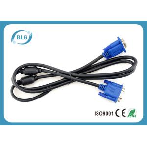 Quality SVGA 15 Pin 1.4V Computer Extension Cables Support 1080P Braid Shield for sale